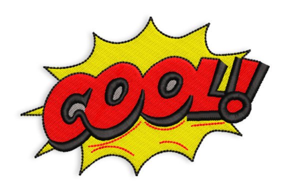 Cool Sign: A Refreshing Embroidery Design for Real Projects