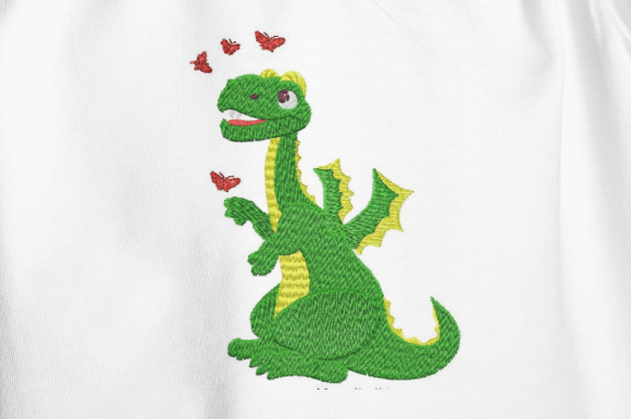 Dragon Butterfly: A Thoughtful Embroidery Design for Meaningful Gifts
