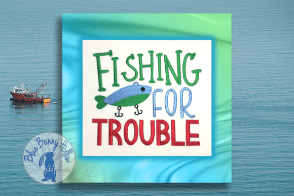 Fishing for Trouble: A Seasonal Embroidery Review