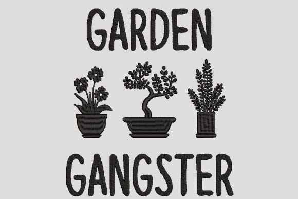 Garden Gangster: A Boutique Sweatshirt Embroidery Review
