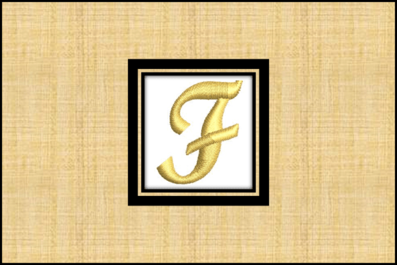 Gold Font-F: Elegant Monogram Magic for Handmade Gifts