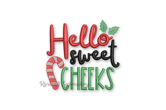 Hello Sweet Cheeks Christmas TP Design