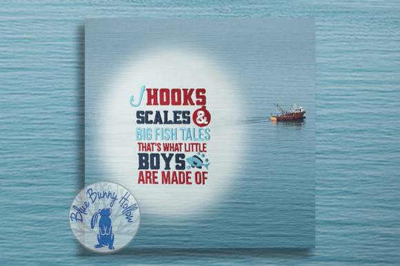 Hooks Scales Big Fish Tales