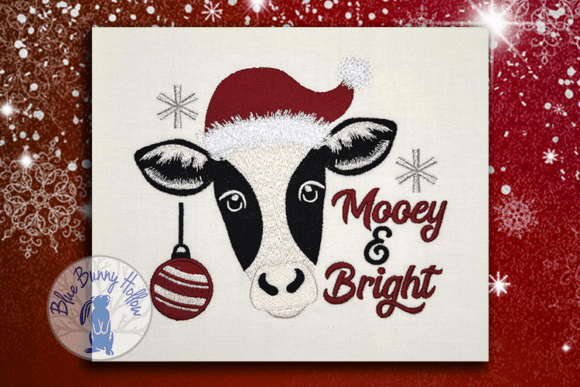 Mooey and Bright: Whimsical Holiday Charm for Handmade Gifts